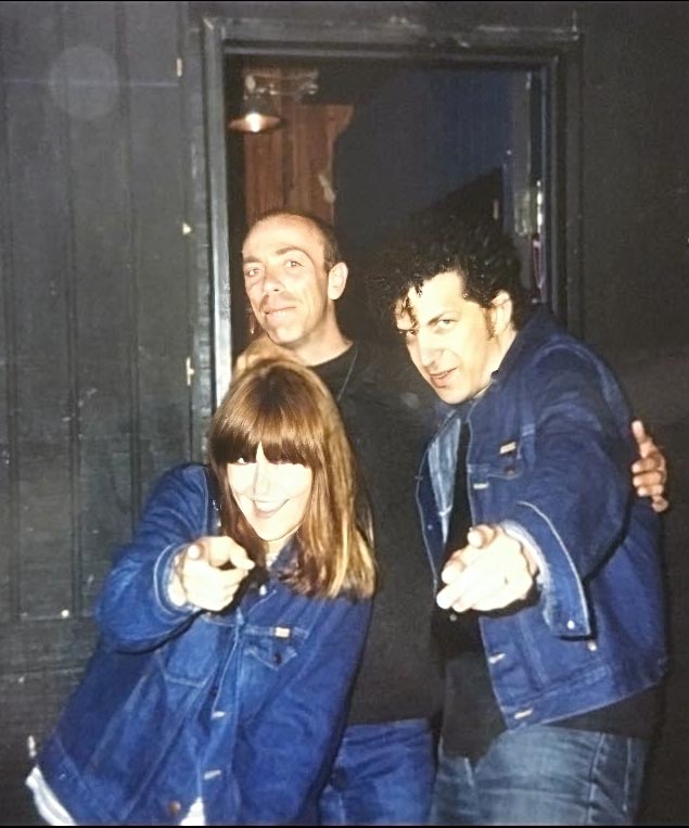 The A-Bones in the PNW! Left to right: Miriam Linna, Mark Natale and Billy Miller.