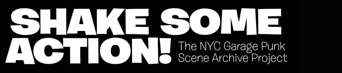 Shake Some Action The Mid-Eighties Garage Punk Scene in NYC